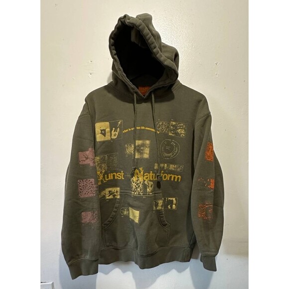 Boot Boyz Biz Kunst Naturform Hoodie - Green - Size M - Picture 1 of 3